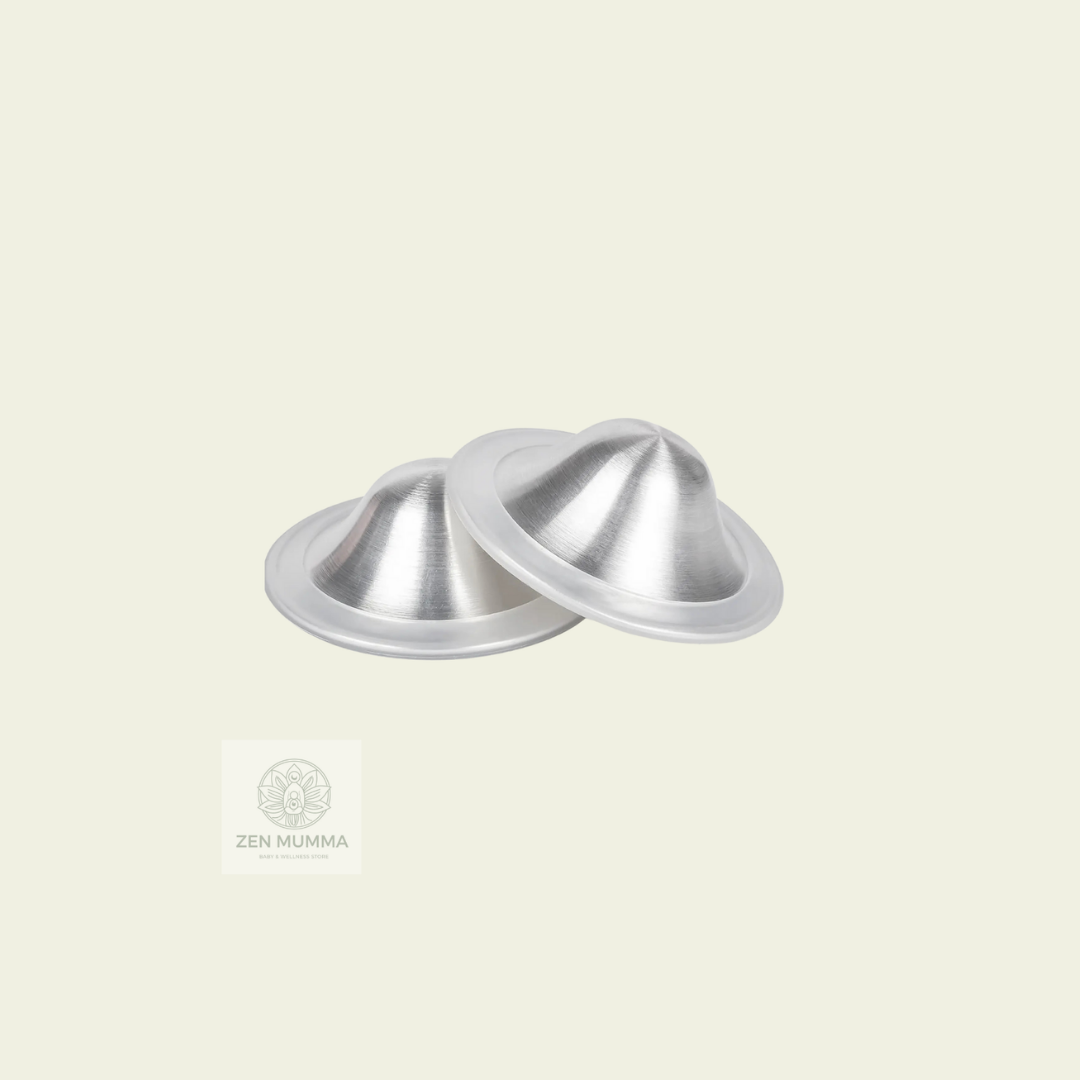 Zen Mumma Deluxe Silver Nursing Cups